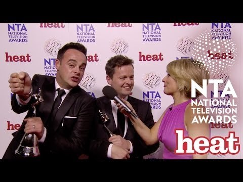 Ant and Dec Interview National Television Awards 2014