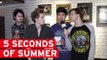5 Seconds of Summer answer fans' questions with ping pong