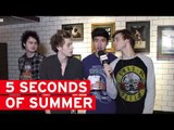 5 Seconds of Summer answer fans' questions with ping pong