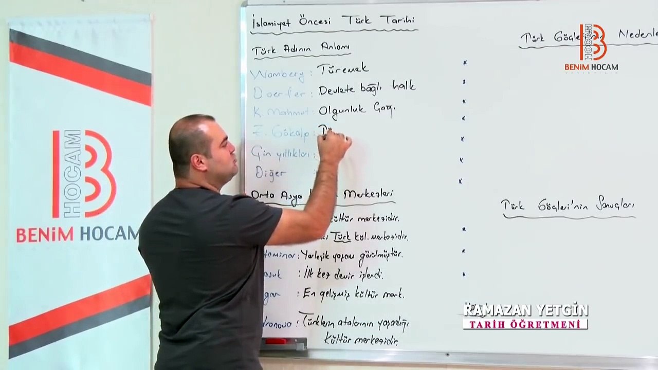 2) İslamiyet Öncesi Türk Siyasi Tarihi - I - Ramazan Yetgin (2019)