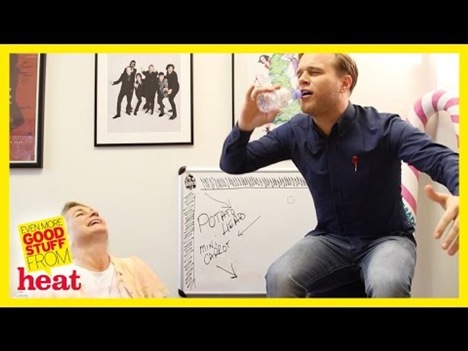 Olly Murs talks about using emojis with Niall Horan