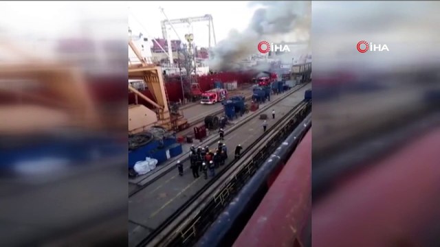 Tuzla Tersaneler bölgesinde patlama