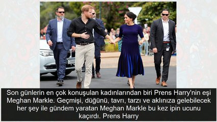 Meghan Markle transparan eteğiyle dünyayı şoke etti!