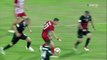 Kostas Tsimikas requests a penalty - Panachaiki vs Olympiakos Piraeus 01.11.2018 [HD]