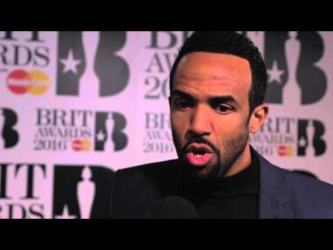 It's Craig David on the Brits 2016 red carpet with James Barr!