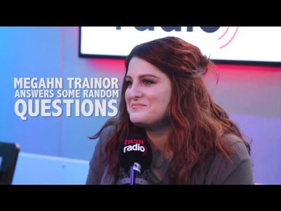 Meghan Trainor answers random questions on heat...