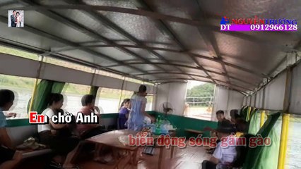 Karaoke Em yêu anh như câu hò ví dặm  Anh Thơ full beat