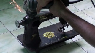 Old sewing machine is how to make new