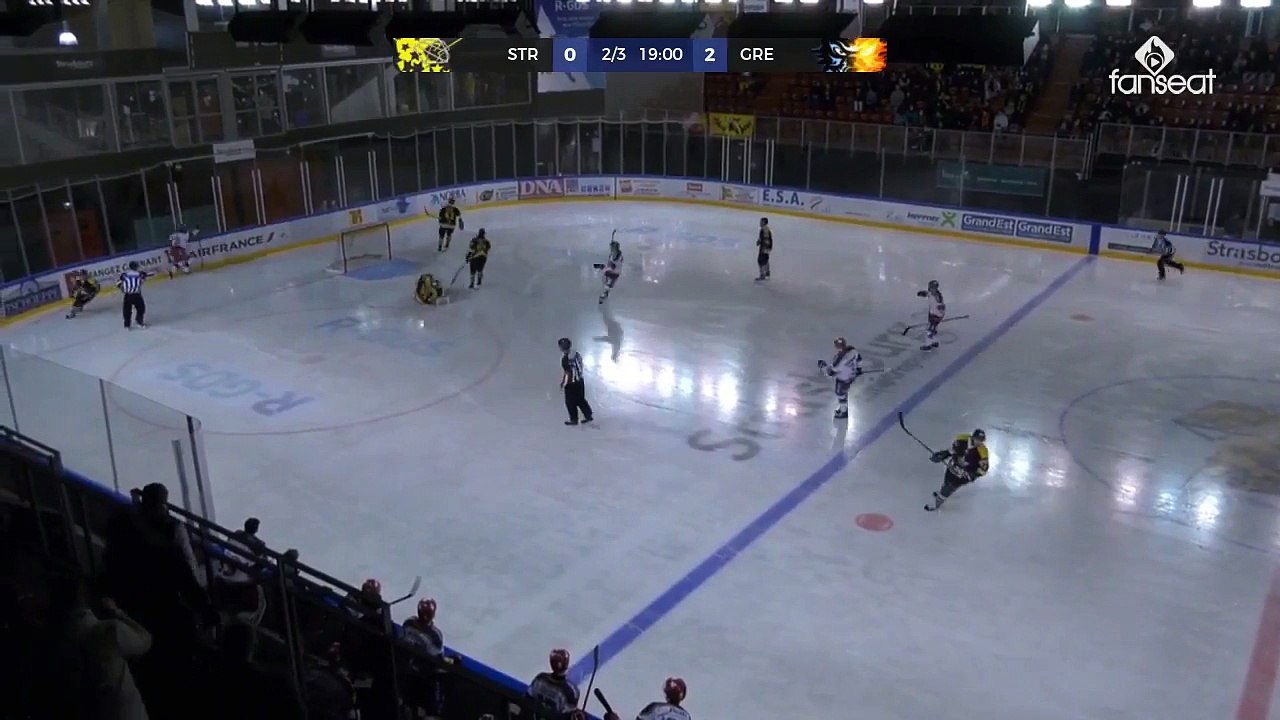 Les buts de la victoire des Brûleurs de Loups à Strasbourg