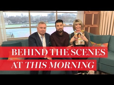 Rylan takes heatworld backstage at This Morning ahead of the NTAs