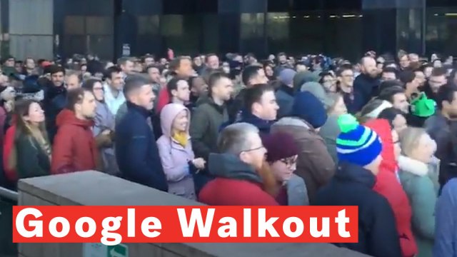 Google Employees Walk Out Over Women's Treatment