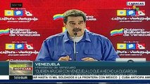 Maduro rechaza injerencias imperialistas contra Venezuela