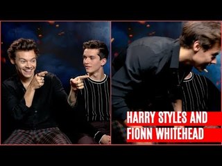 Harry Styles and Fionn Whitehead describe their ideal movie night | Dunkirk interview