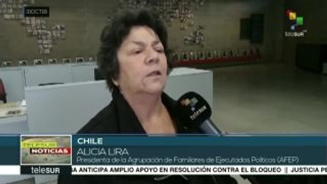 Familiares de ejecutados políticos en Chile exigen justicia