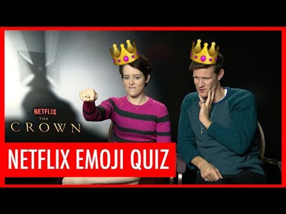 Claire Foy, Matt Smith + more struggle through our Netflix Emoji Quiz