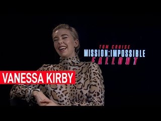 Vanessa Kirby can't stop talking about The Crown during Mission Impossible interview