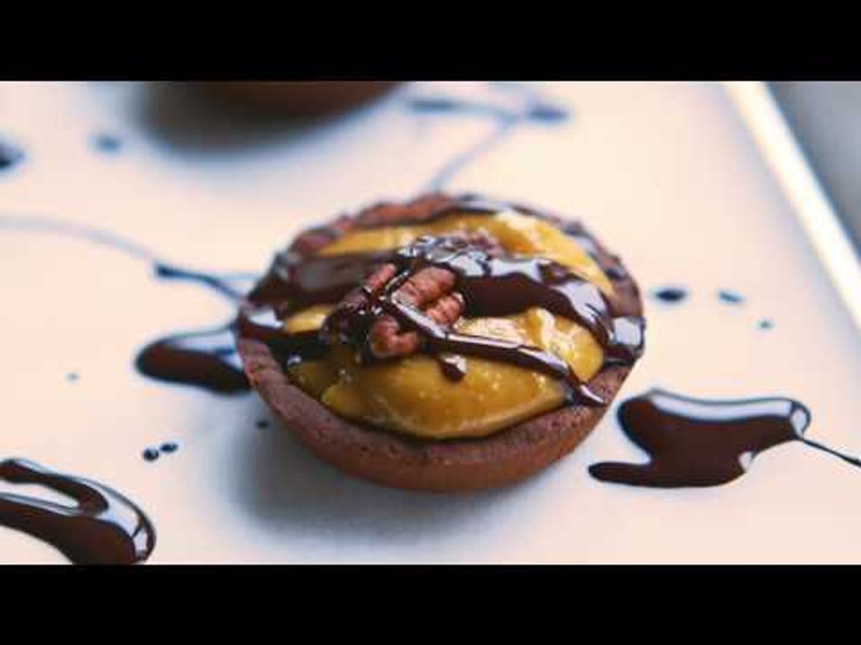 How To Make Dreamy Chocolate Caramel And Pecan Cups