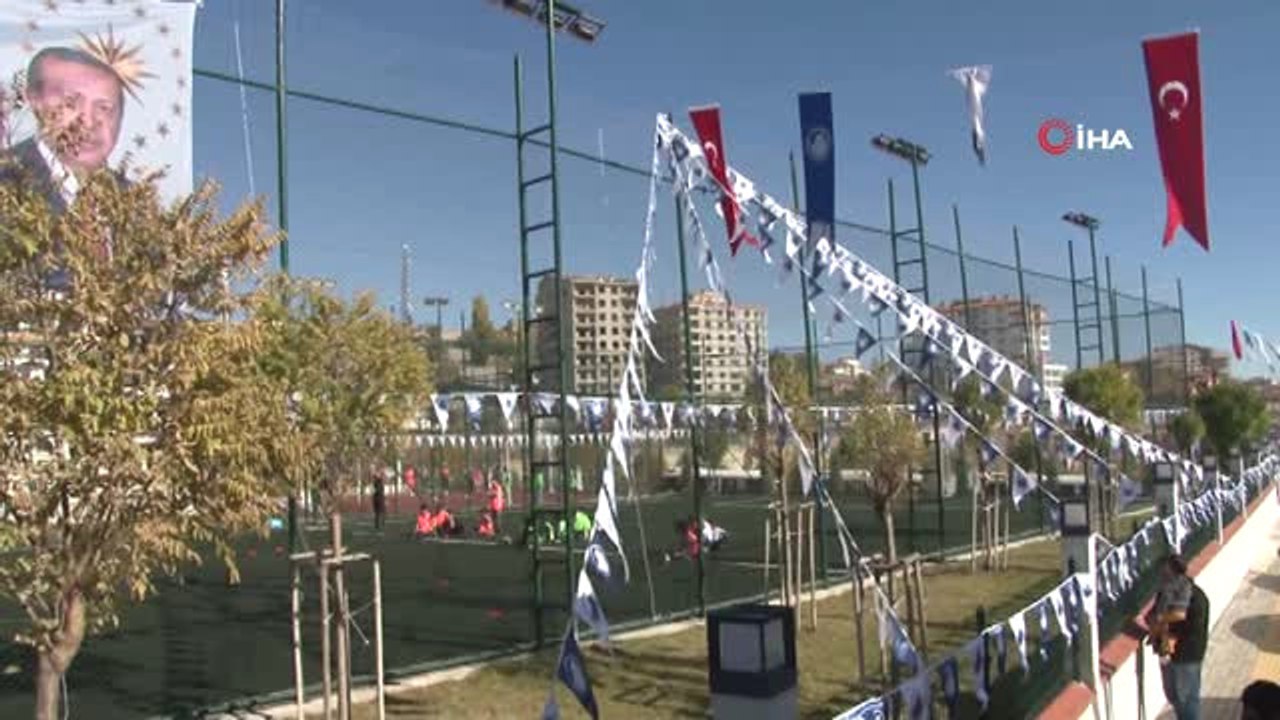 Doğantepe Spor Tesisi ve Gagavuzya Parkı Açıldı