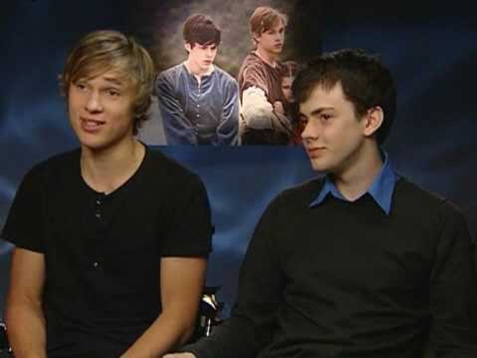 The Chronicles Of Narnia: Prince Caspian: Skandar Keynes and William Moseley Video Interview