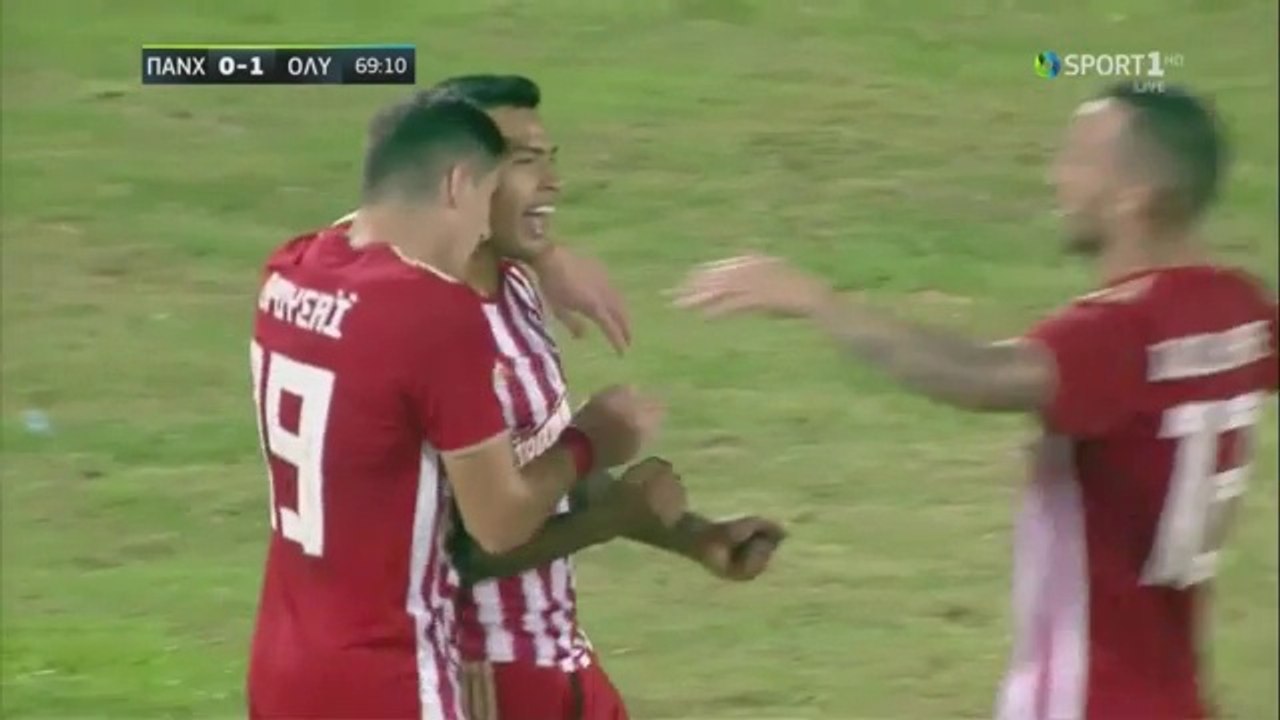 0-2 Matías Nahuel Goal - Panachaiki vs Olympiakos Piraeus 01.11.2018 [HD]