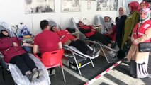 AK Parti Kadın Kollarından kan bağışı - AMASYA