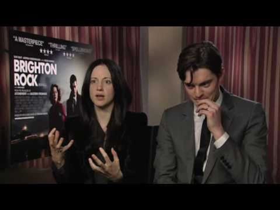 Sam Riley and Andrea Riseborough On Brighton Ro...