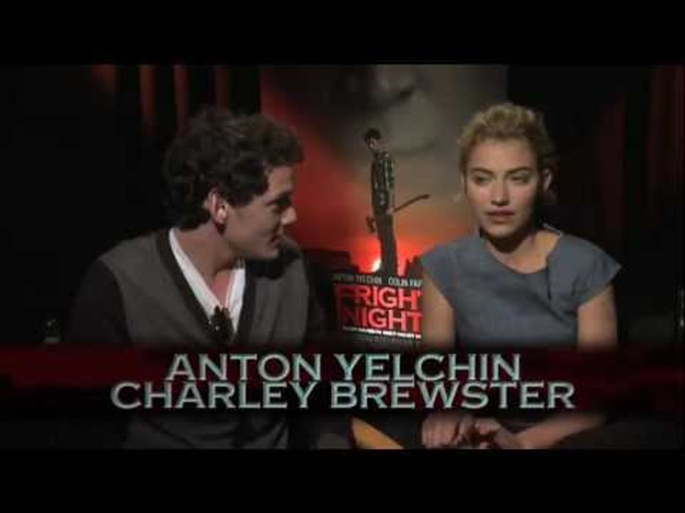 Anton Yelchin & Imogen Poots talk Fright Night...