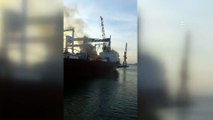 Tuzla tersanesinde gemi yangını (2)  - İSTANBUL