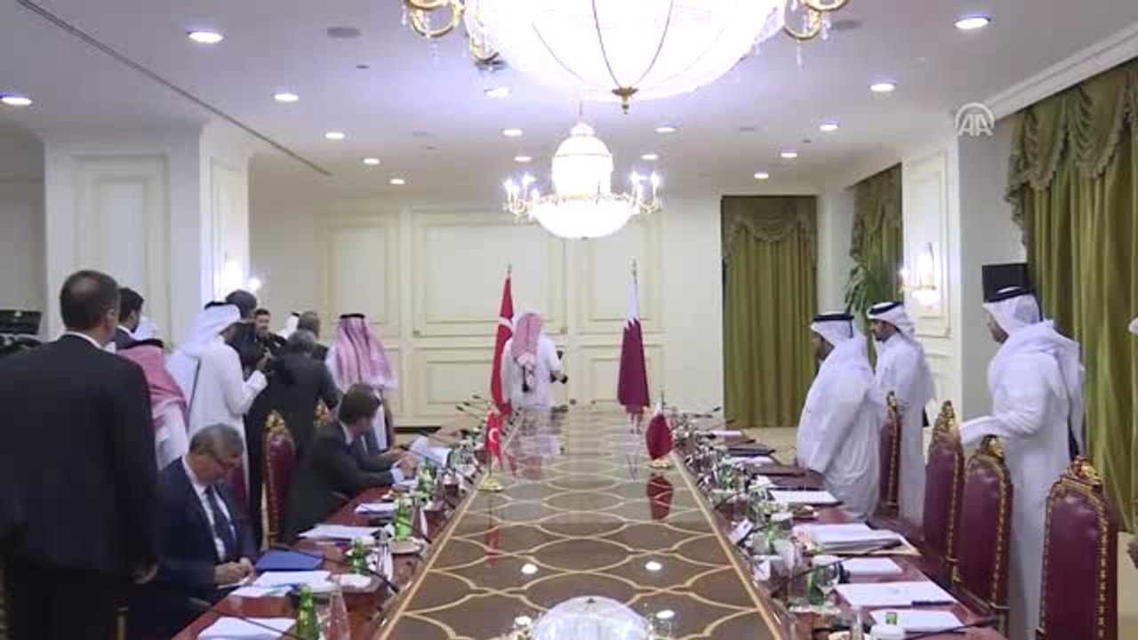 Bakan Çavuşoğlu: "Katar ile İlişkilerimiz Her Alanda Mükemmel Düzeyde" - Doha