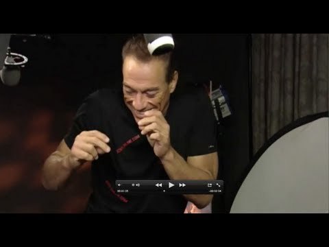 Jean-Claude Van Damme Interview (featuring the Kickboxer dance) The Expendables 2