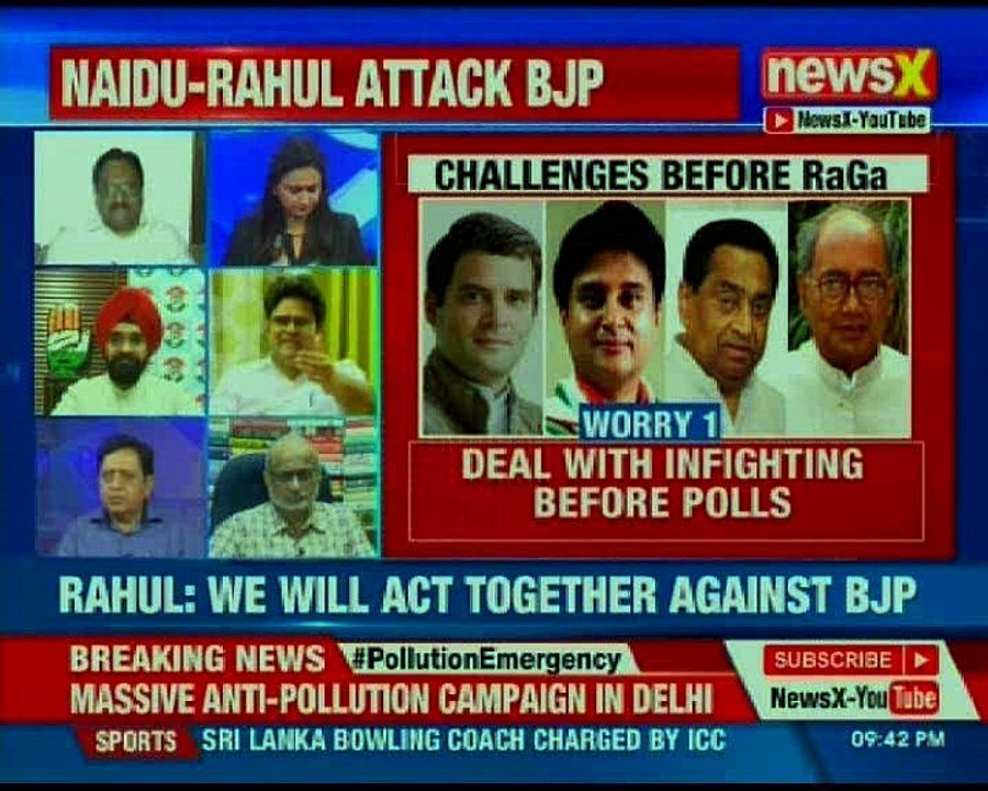Renewed 'non-BJP unity' push; unity or posturing? | Nation at 9