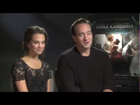 Alicia Vikander and Matthew Macfadyen Interview Anna Karenina | Empire Magazine