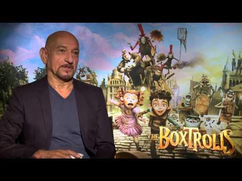 The Boxtrolls - Sir Ben Kingsley interview | Em...