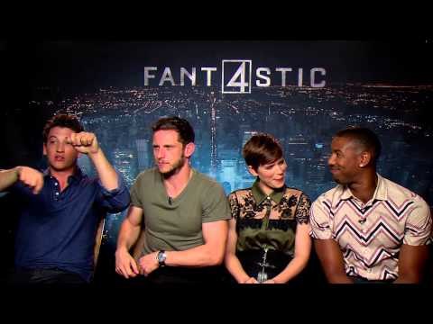 Fantastic Four - Miles Teller, Jamie Bell, Michael B Jordan and Kate Mara interview