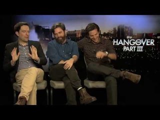 Hangover 3′ Interview: Bradley Cooper, Zach Galifianakis and Ed