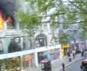 Oxford Street Fire! Wowser!