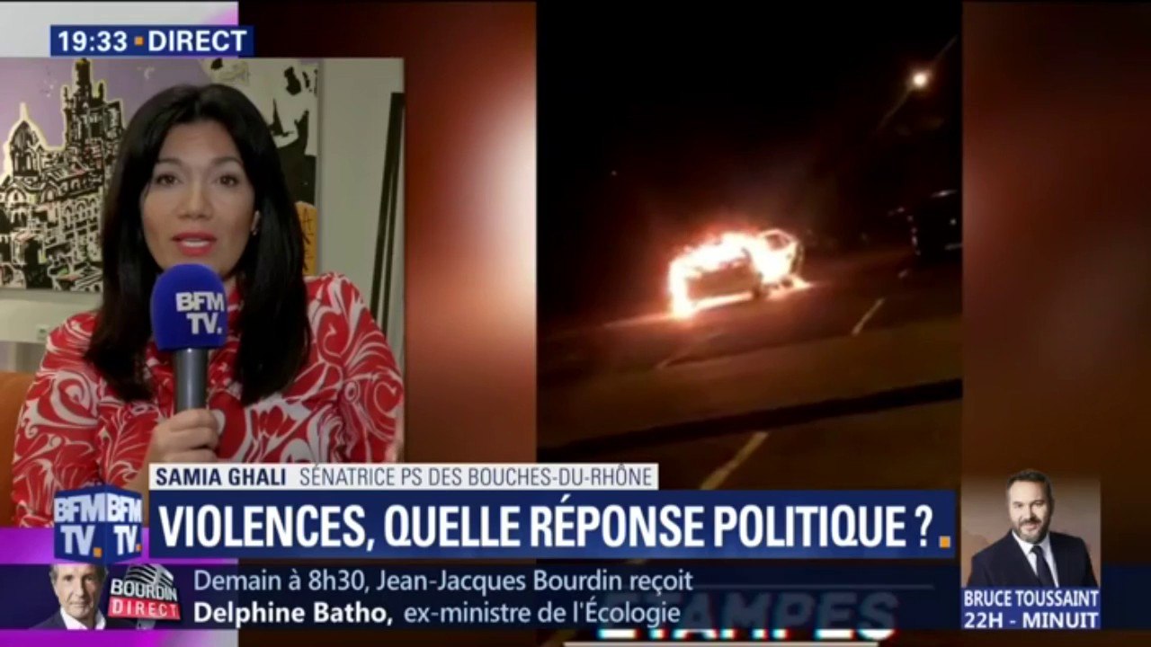 Violences: Samia Ghali plaide pour "la mise sous tutelle" des familles qui "ne sont pas capables d'avoir de l'autorité sur leurs enfants"