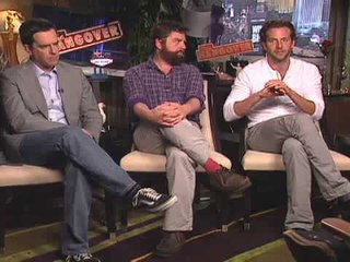 The Hangover team talk jerking