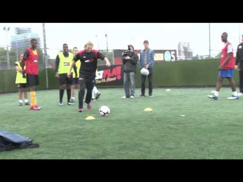 When FHM best Robbie Savage at the crossbar challenge