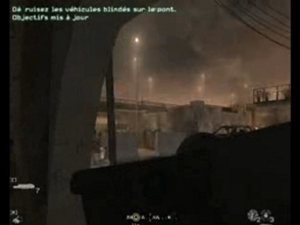 Call Of Duty 4 : Snip + Javelin kill char/tank