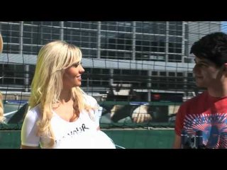 Reverse binocular football with Viva