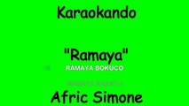 Karaoke Internazionale - Ramaya - Afric Simone ( Lyrics )