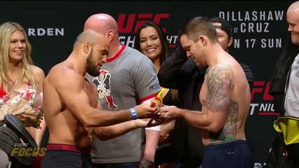 Funny  Faceoffs and Staredowns in MMA UFC