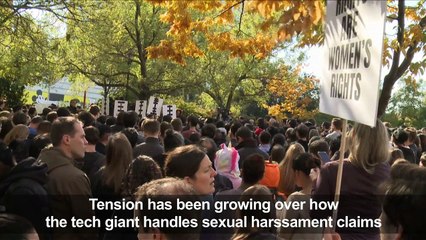 Google workers walk out in global protest over harassment