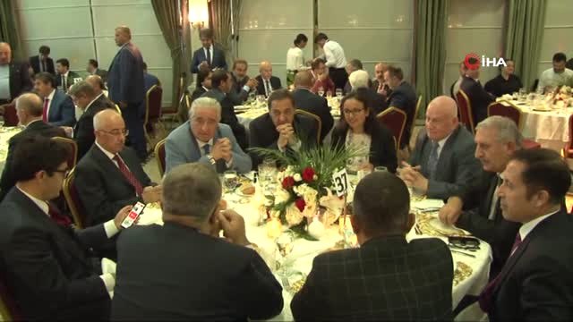 İstanbul Valisi Vasip Şahin'e Veda Yemeği