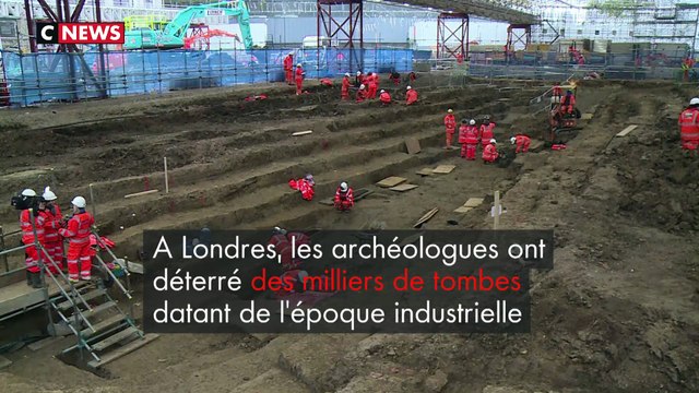 Des milliers de tombes des 18e et 19e siècles exhumées à Londres