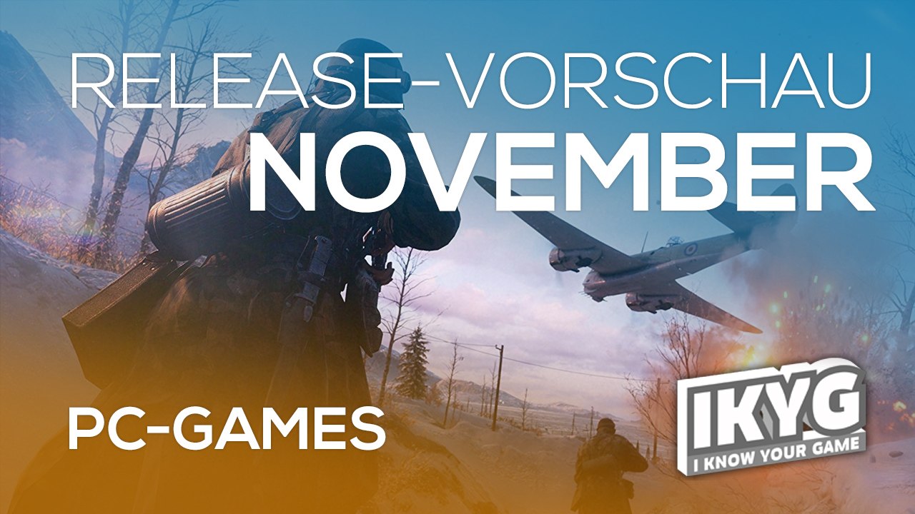 Games-Release-Vorschau - November 2018 - PC