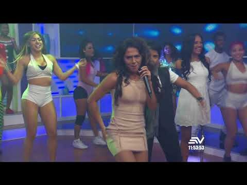 En Contacto 2018 - Evelyn Calderón imitando a Luis Fonsi