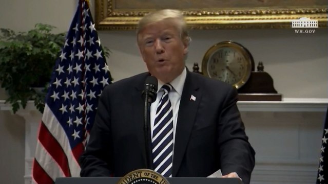 Trump, sobre la caravana de migrantes: Si lanzan piedras, se les disparará