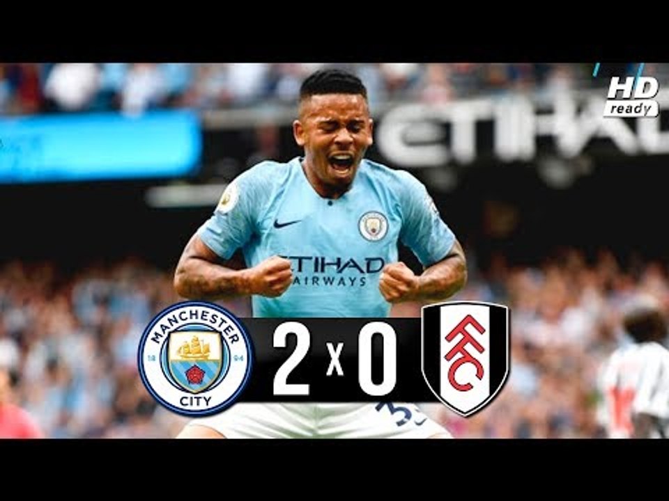 Manchester City 2 x 0 Fulham - Melhores Momentos (HD 60fps) Copa da Liga Inglesa 01/11/2018